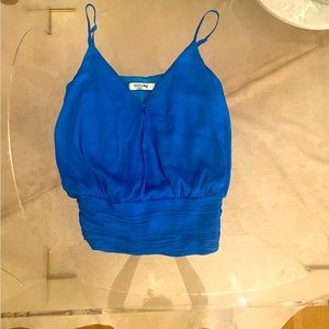 DO+BE Royal Blue Blouse. Size Small.